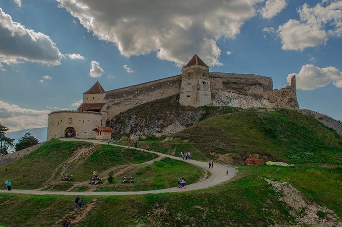 3-Castle: Peles,Bran,Rasnov,Sinaia Monastery from Brasov w pickup - Sinaia Monastery: short stop, big atmosphere