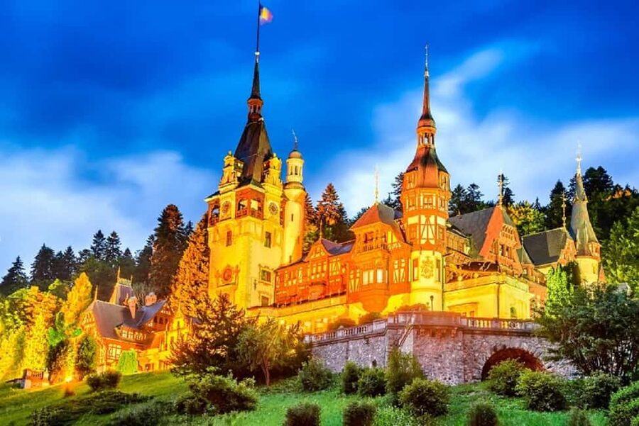 3 Castles Tour From Bucharest: Peles, "Wednesday" & Dracula - Bran Castle for Dracula vibes: medieval rooms, stair-step towers, and hilltop views