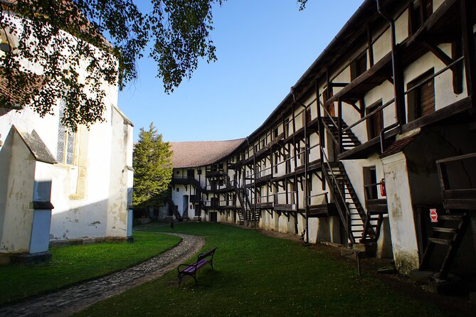 3 Days UNESCO Tour of Transylvania. Private tour from Bucharest - Saschiz: Gothic Saxon church and the Giants Castle legend