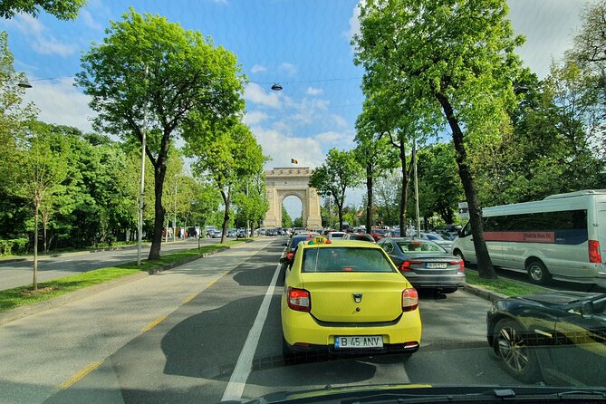 8h Bucharest Communism Tour - Best of Bucharest with Dracula's Tomb - Calea Victoriei and Revolution Square: history with a street map you can remember