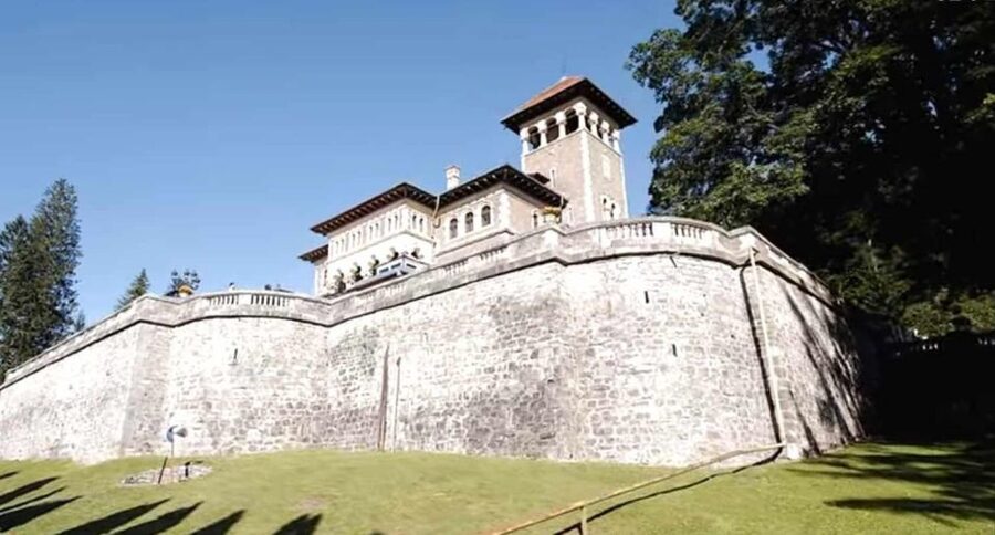 A day at the castles - Transylvania full day private tour - Cantacuzino Castle, a terrace view stop that breaks up the day