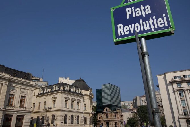 Best Walking Tour of Bucharest's City Center - 2.5 hours - Revolution Square and the Memorialul Renasterii obelisk