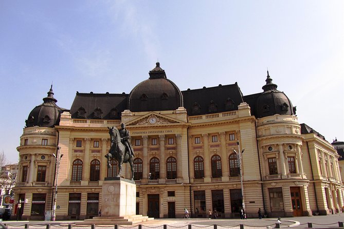 Bicycle Sightseeing in Bucharest - Ateneul Român: optional entry for the architecture fans