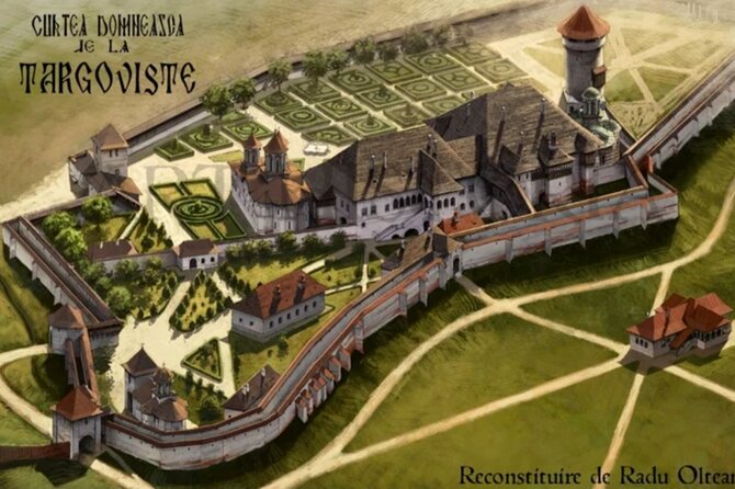 Bison Sanctuary, Vlad the Impaler Princely Court & Dracula Grave - Târgoviște Princely Court: where Vlad the Impaler still feels close