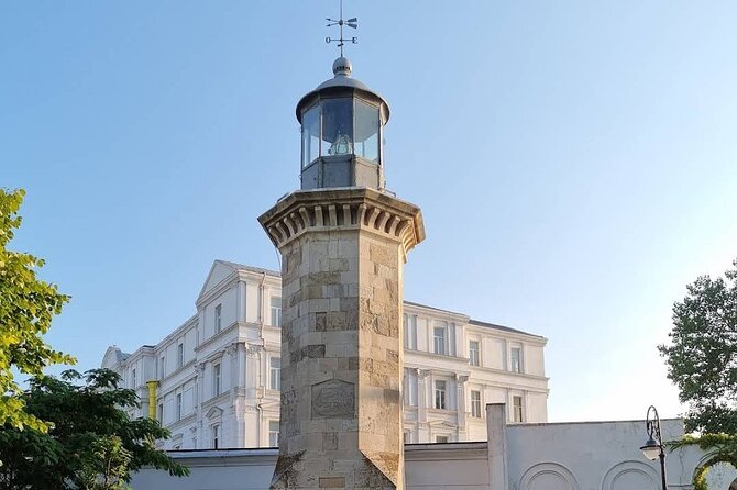 Black Sea and Constanța City - Private Tour from Bucharest - Tomis Port and the seafront reset: harbor views, terraces, and sea-air breathing room