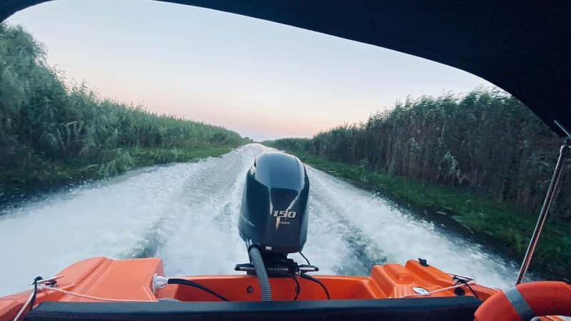 Boat Trip to Caraorman Forest – Danube Delta (5-6 hours) - The route through channels and lakes, from Uzlina to Caraorman