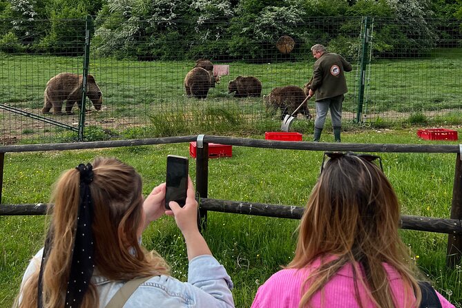 Bran (Dracula) Castle, Bear Sanctuary, Rasnov Fortress & Palinca Distillery - Libearty Bear Sanctuary Zarnesti: Rescues, Not Spectacle
