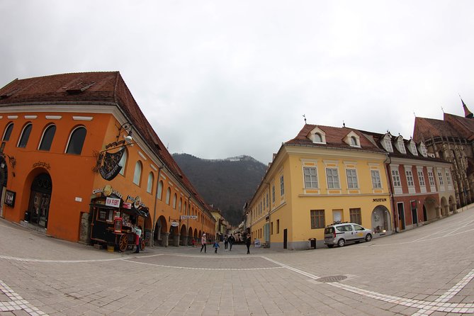 Brasov City Tour - Visit the CROWN City included Black Church entrance - Piața Sfatului: the old square that still runs the day