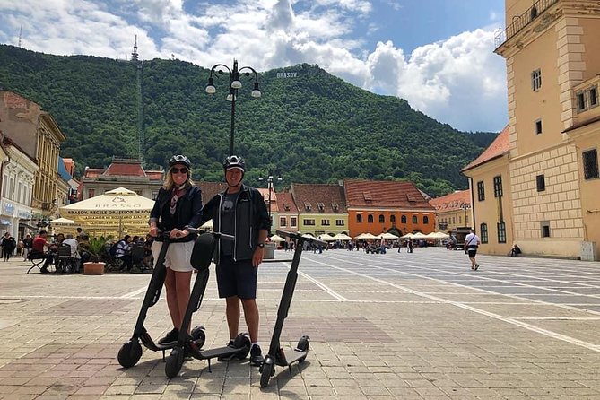 Brasov Old Town Guided Tour With Electric Scooters - When conditions change: scooter issues and what to expect
