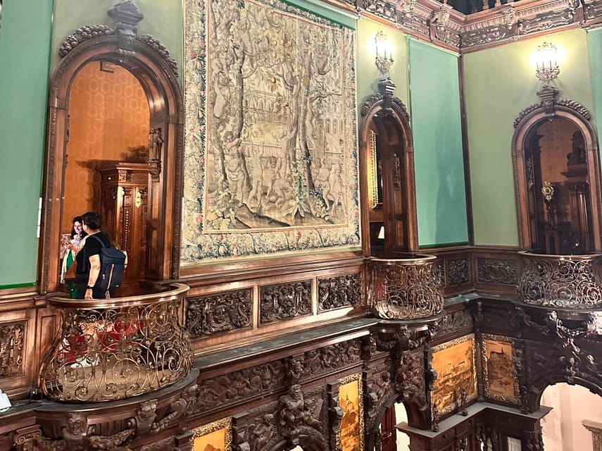 Brasov: Peles and Bran Castles + Nevermore Academy Day Trip - First Stop: Sinaia and Peleș Castle’s 1883 Craftsmanship