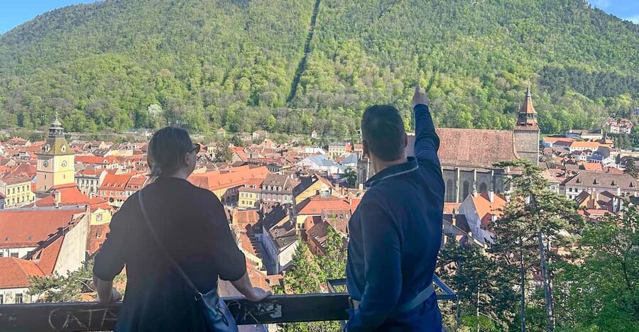 Brasov: Walking Tour of the Old Town & Photo Hotspots - Black Tower to the first viewpoint, where the story starts