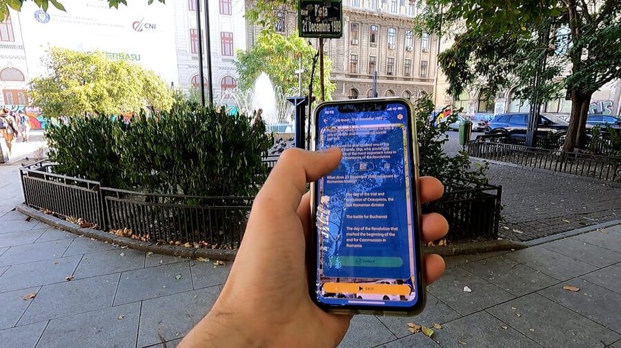 Bucharest 1989 Revolution Walking Tour with Smartphone App - How the Leplace World app actually shapes your tour