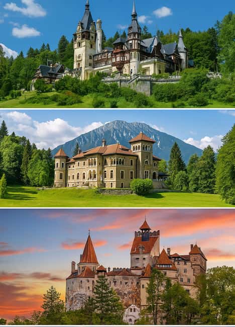 Bucharest: 3 Castles Day Trip Dracula, Peles & "Wednesday" - Peles Castle in Sinaia: Royal Elegance Without the Delay
