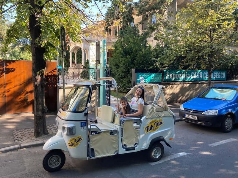 Bucharest: Best of Bucharest Private Tuk-Tuk Tour - Dorobanti and Primaverii: the neighborhood detour worth the ride