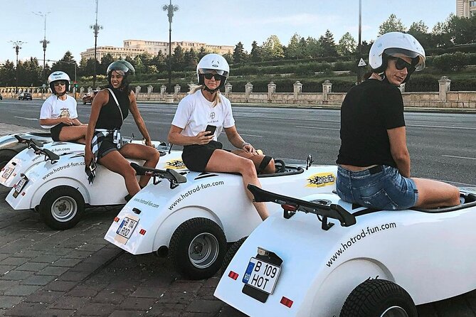 Bucharest: CityTour in one of a kind mini hot rod - Coffee or Tea Included: The Small Touch That Helps