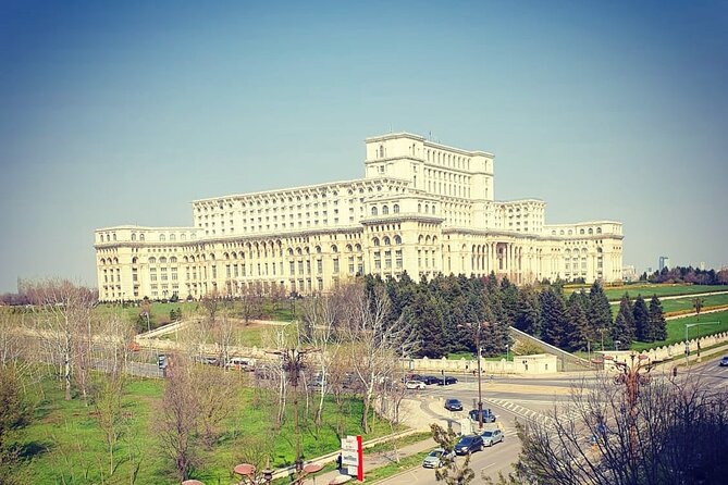 Bucharest Communist Bike Tour - Stop 3 at Palace of Parliament: The Megaproject Lesson