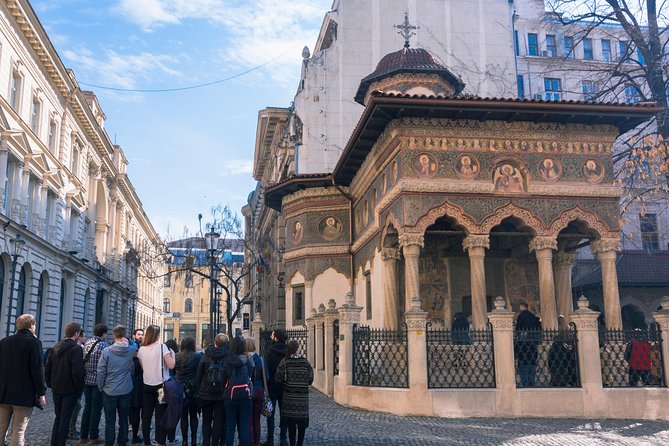 Bucharest Essential Tour: Old Town, Calea Victoriei & Communism - Stop 1: Romanian Athenaeum, the building people point to first