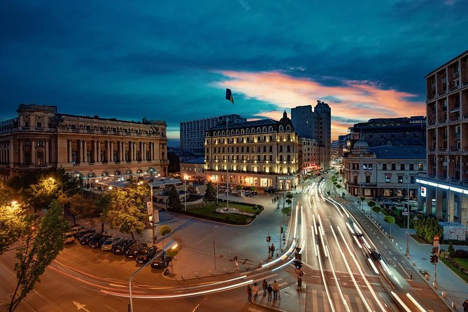Bucharest Evening Tour and Traditional Dinner - 3 hours - Pickup, mobile tickets, and why the minivan matters