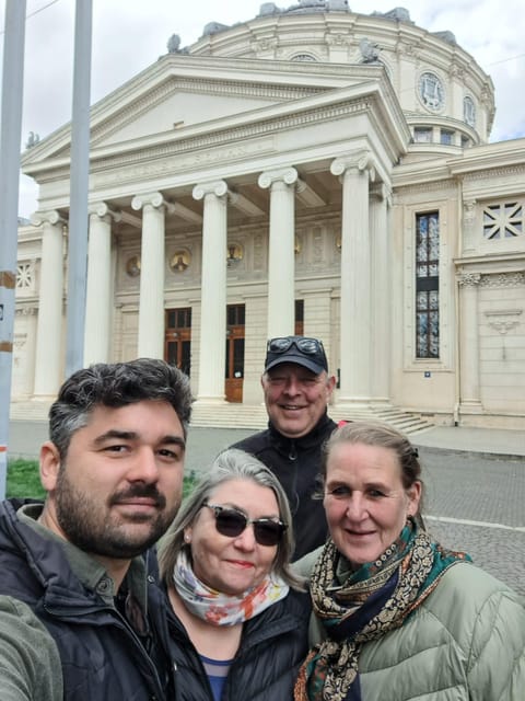 Bucharest: Guided Walking Tour with Romanian Snack - Optional Romanian Athenaeum entrance, and how to decide