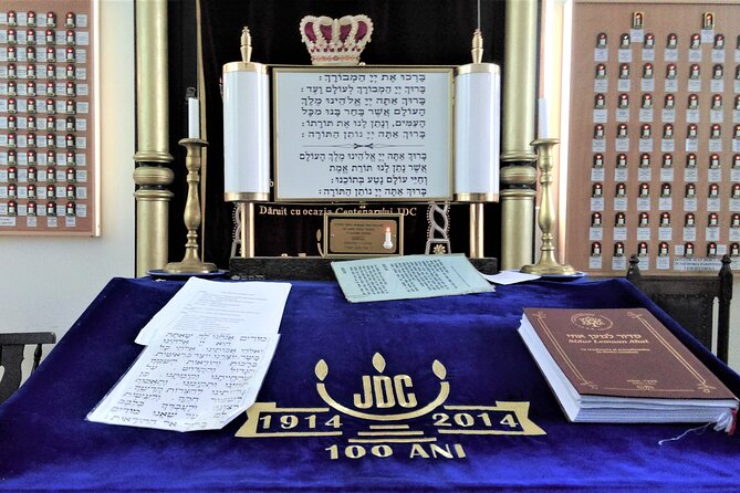 Bucharest Jewish Heritage Private Walking Tour - Jerusalem Lion Square and the Jewish State Theater photo stop
