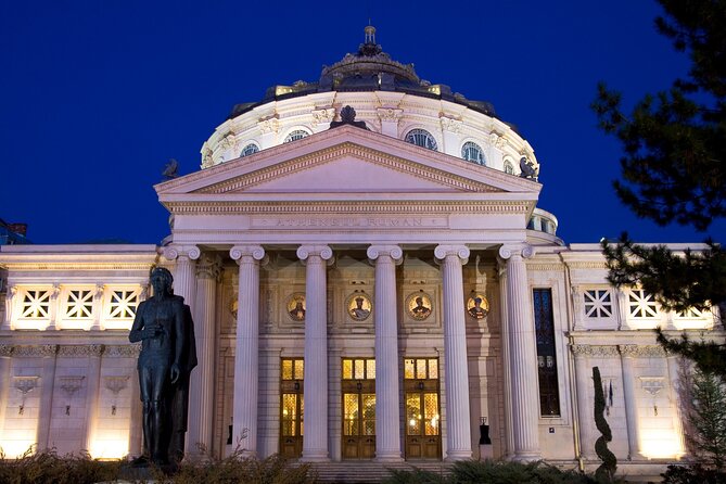 Bucharest one day tour with Parliament Palace and Village Museum - The Romanian Athenaeum stop, a quick but meaningful culture marker