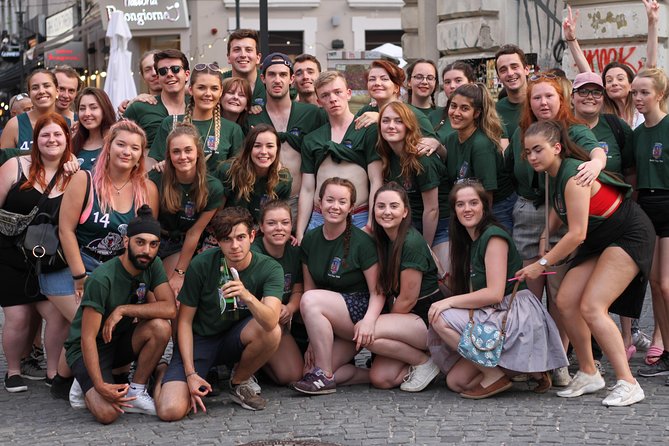 Bucharest Pub Crawl in the Old Town - Gregory’s Meetup: how the Old Town night starts