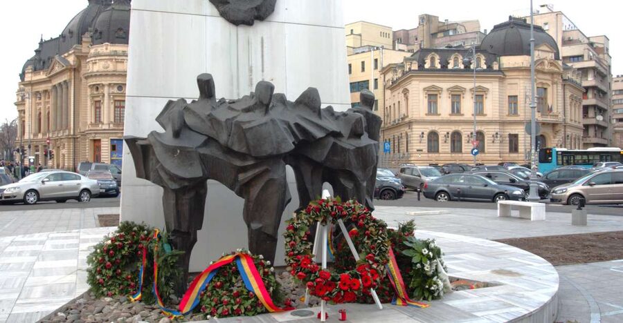 Bucharest's scars of Communism-half day private walking tour - University Square: Where Power Starts to Make Sense
