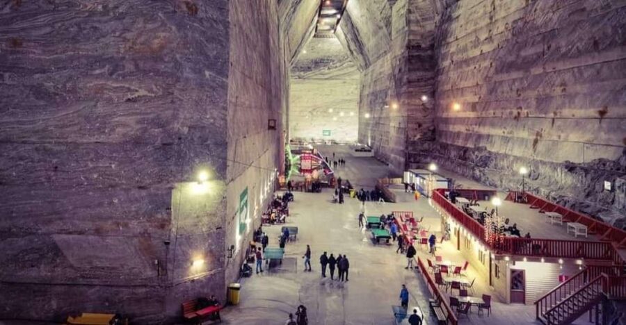 Bucharest: Slanic Salt Mine & Carpathian Mountains Day Tour - What the two-level underground route feels like