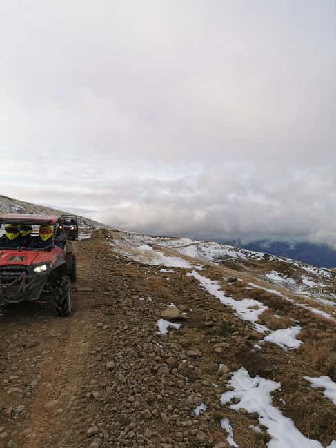 Bucharest: Snowmobile or ATV in the Carpathian Mountains - Cable car to Cota 1400 or Cota 2000: your views plan, with one weather rule