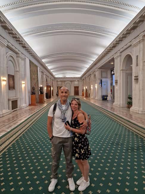 Bucharest: tour in the Parliament in Italian+exterior visit with guide - Inside the Palace: scale, furnishings, and what Ceausescu built