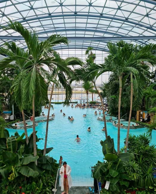 Bucuresti: Bucuresti Therme Transfer and Full-Day Access - The Palm Area: Relaxation With a More Restorative Mood