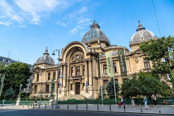 Communist Era Bucharest Tour - Banks with political weight: CEC Bank and the National Bank area