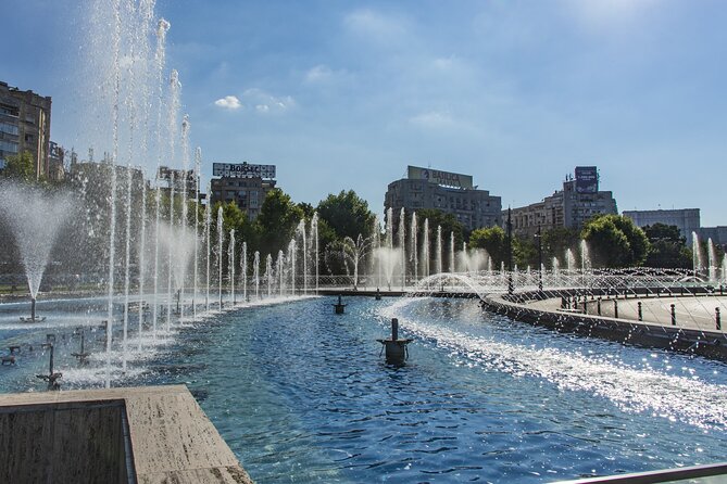 Communist Era Bucharest Tour - University Square, the Intercontinental Hotel, and the National Theatre changes
