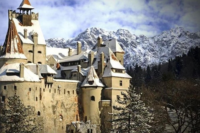 Discover Romania Travels - 12h tour Bucharest-Dracula Castle, Peles,Brasov - Morning departure at 8:00, plus Sinaia breakfast with mountain air