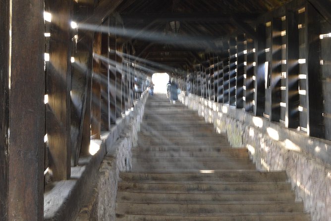 Exclusive tour: Sighisoara, Medias and Biertan tour from Sibiu - Medias and St. Margaret Church: a leaning tower stop with restored frescos