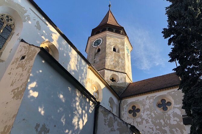 Experience the History of Bran Castle and Saxon Fortifications in Burzenland - Harman: Roman basilica lines, Gothic additions, and a real water moat