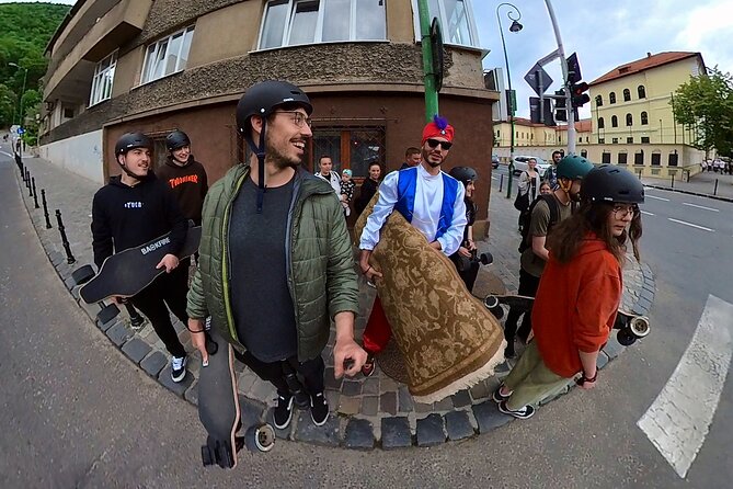 Explore Brașov on Electric Longboards - Brașov Sightseeing on Wheels: Views, Speed Control, and Stops for Breaks