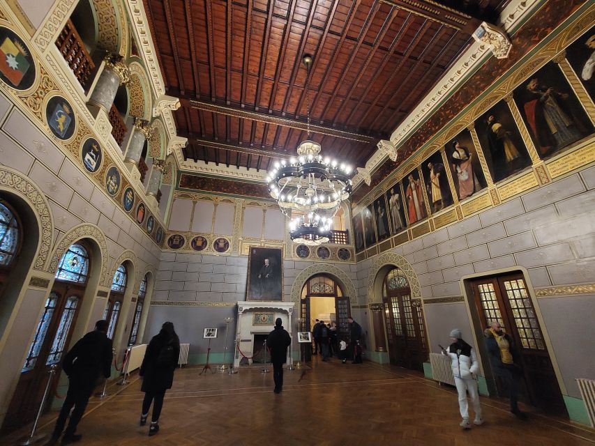 From Brasov 3 castles : Peles , Bran , Cantacuzino - Cantacuzino Castle: Neo-Romanian Design and the Wednesday Connection