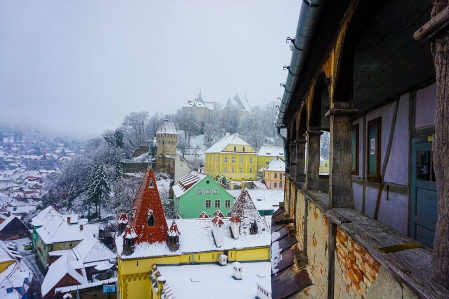 From Brasov – Red Line & City Tour Sighisoara UNESCO - Sighișoara UNESCO citadel walk: market square first