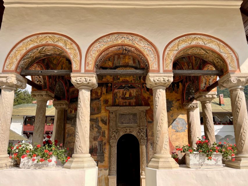 From Brasov: Tour of Castles and Surrounding Area - Sinaia Monastery: Orthodox frescoes and symbols that connect provinces