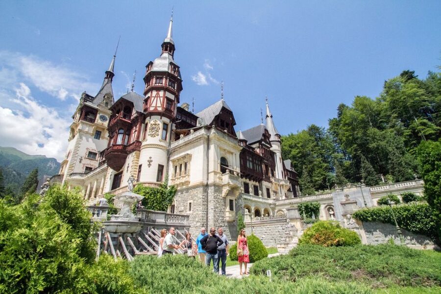 From Bucharest: Brasov Peles & Dracula's Castle Day Tour - Peles Castle in Sinaia: royal opulence and a real ticket plan