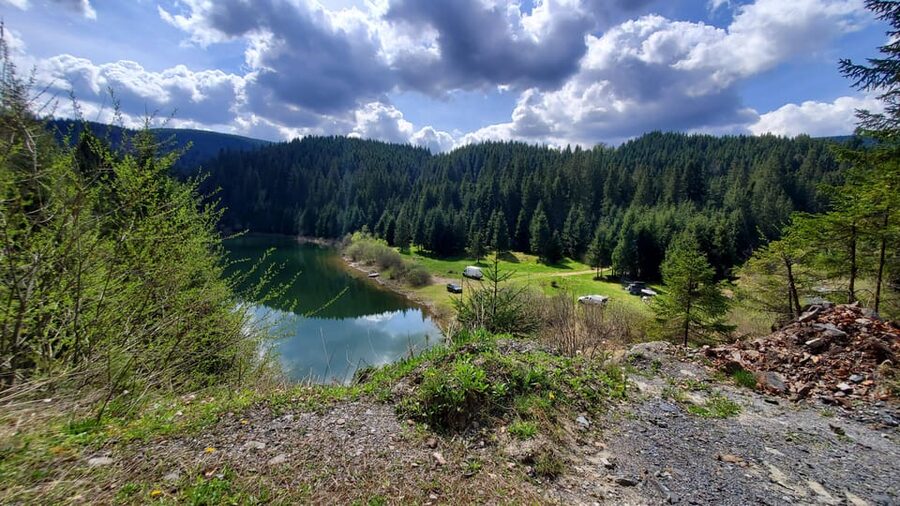 From Cluj: Mountain Bike around Lake Dragan - Bike Fit and Safety First, Not Last