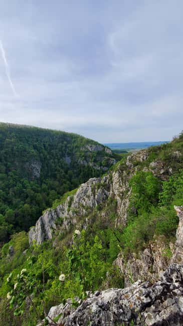 From Oradea: Gorges of Crisul Repede River - Limestone cliffs, caves, and citadels: history that stays tied to the scenery