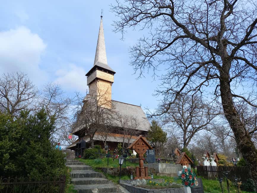 From Sighetu Marmatiei: Maramures guided tour - Bârsana Monastery: Traditional Architecture You Can Feel Up Close