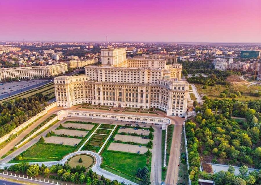 Guided Bus Tour: Parliament, Ceausescu Mansion, Village Park - Revolution Square and the Old Center: where the story gets emotional