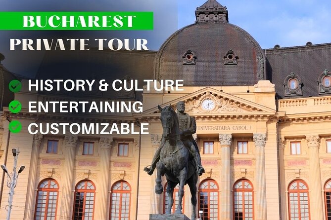 Half Day Tour in Bucharest - Old Town walking time: history, culture, and the Vlad and Royal Palace passes