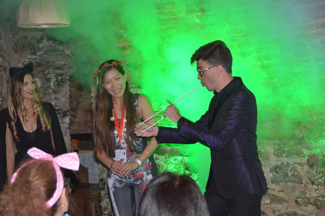 Halloween tour with 2 Halloween parties one at Bran Castle - Sighișoara Clock Tower and citadel views, plus a quick reset