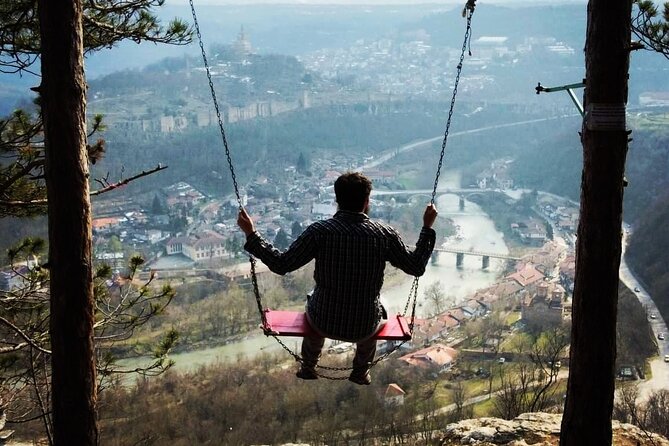Hike Bulgaria Love Swing, Veliko Tarnovo and Tarevet Fortress - Tsarevets Fortress: Hilltop Views Plus an Unusual Church Detail