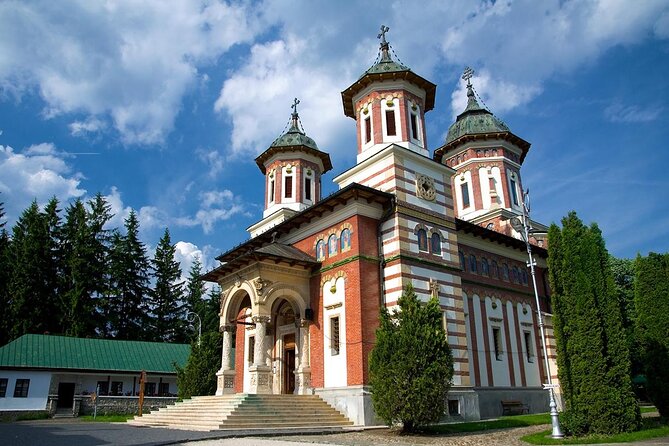 Peles & Cantacuzino Castles: Gourmet Wine & Cultural Day trip - Cantacuzino Castle: the terrace view plus a guided wine tasting that is actually part of the experience