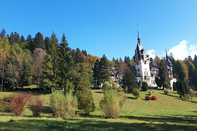 Peles Castle and optional Cantacuzino Castle from Brasov - Sinaia Monastery for the Peles-only option